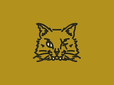 Vintage Cat Brand americana animal badge branding cat club identity illustration mascot retro vintage