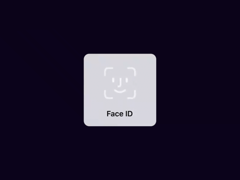 Face ID Animation by Philipp on Dribbble