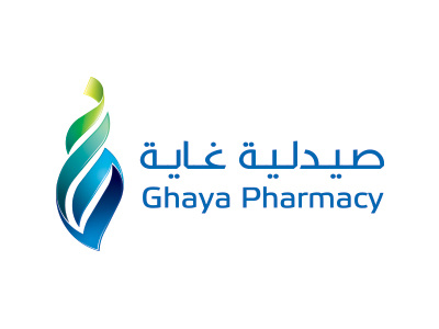 Ghaya Pharmacy branding corporate identity logo medical pharmacy