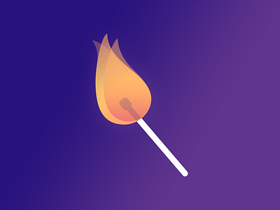 Match stick 🔥 fire flame illustration match