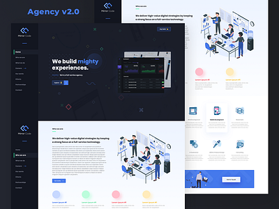 Website Design / Agency v2.0 * App Feel