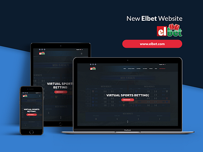 New Responsive Elbet Website design elbet responsive ui ux webdesign