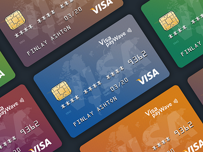 Credit Card Design Template for New Project