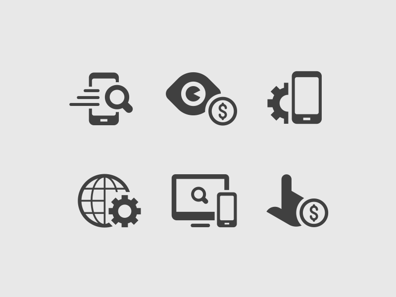Seo icons design icon icon design icons pictogram search engine seo services stock icons vector
