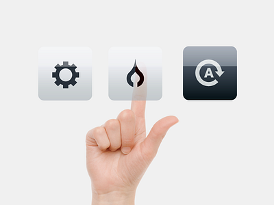 Home automation icons buttons glossy home automation icon minimal modern square touch