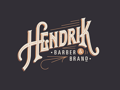 Hendrik Barber & Brand - Logotype