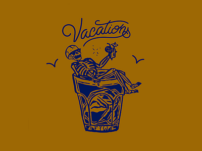 Summer Vacations - Treze Cocktails cocktail skull summer vacations