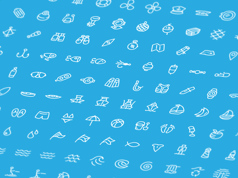 Oceanica, 120 Free Icons icon set free nautical oceanic vector sketch