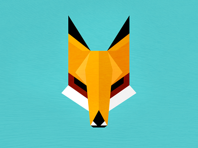 Fox Head Reduxe animal fox illustration kitsune vector