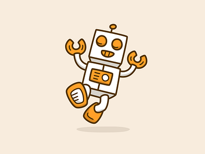 Adventures Award Redesign award illustration robot vector