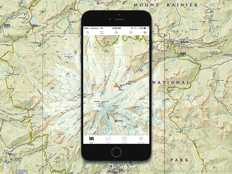 New Gaia GPS App cartography gps maps navigation offline