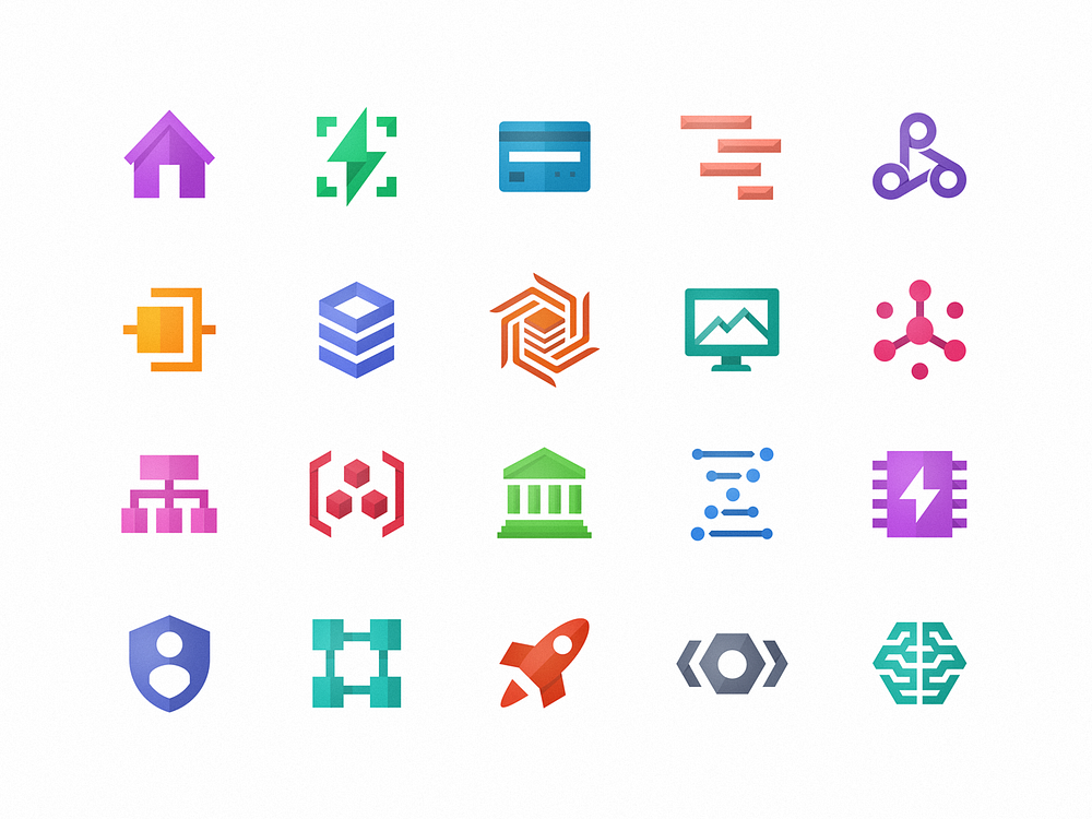 Google Cloud Logos by Nick Botner on Dribbble