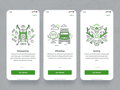 Mobile App Illustration Set