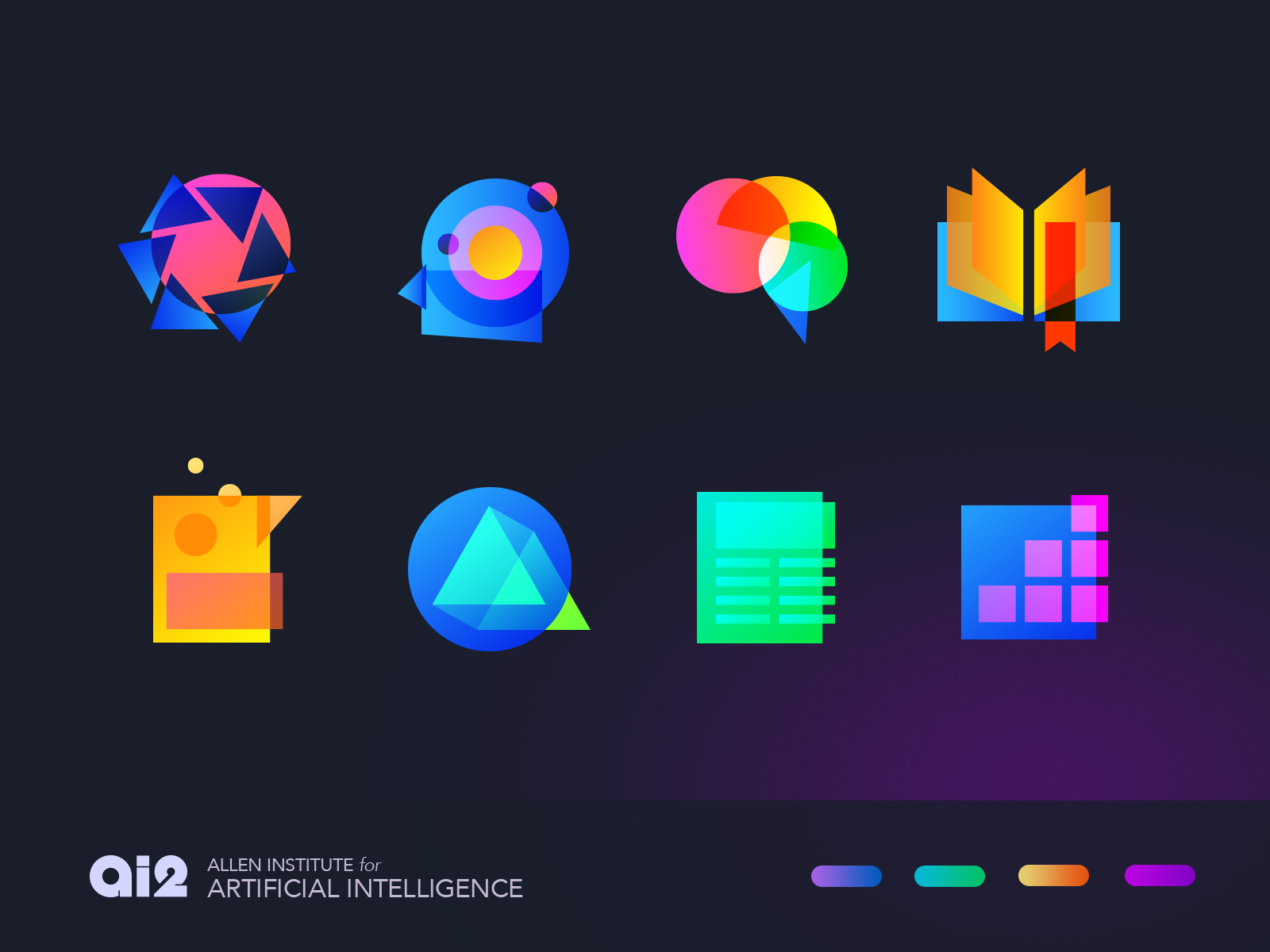 Basic Shapes - Logo Set by Nick Botner on Dribbble