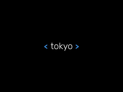 Tokyo Logo 2d aftereffects animated brand japan logo logoanimated logoanimation logoreveal lottie motion prototype tokyo