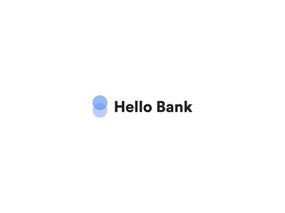Hello Bank - Animated Logo app app bank bank logo logoanimated logoanimation logodesign lottie motion motion graphics protopie prototype splashpage splashscreen ui