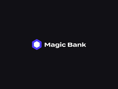 Magic Bank 2d animation bank logo logoanimated logoanimation logodesign logoreaveal magic motion