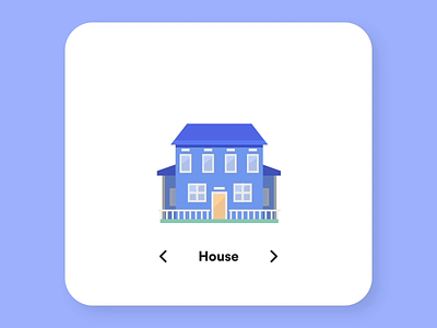 Choice of home aftereffects animation apartment blue home house motion rent ui uidesign ux uxdesign