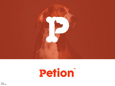 Petion / Logo Design animal brand brand identity branding dog graphic design icon illustraion logo logo design logodesign pet pet care pet logo