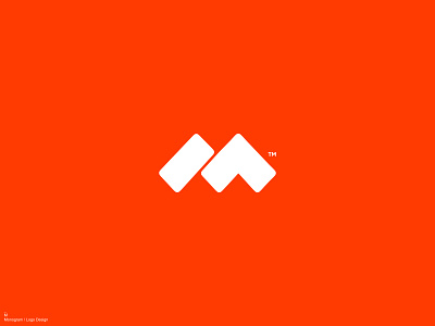 M / Monogram / Logo Design brand brand identity branding icon logo logo design logodesign logotype m letter m letter logo m logo minimal monogram typography logo