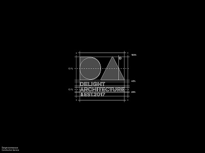 Delight Architecture / Logo Grid Construction