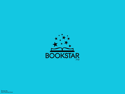 Bookstar.Me / Logo Design book books brand brand identity branding graphic design icon illustration library logo logo design logodesign publishing house reading