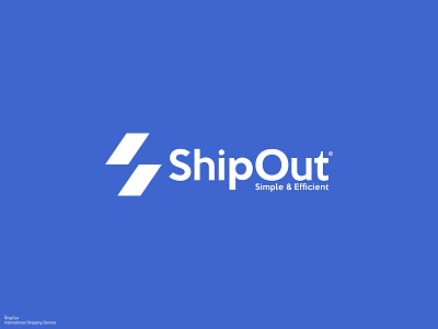ShipOut / Logo Design brand brand identity branding design graphic design logo logo design logodesign logos shipment shipping shipping management ships warehouse