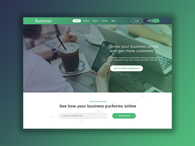 Business Website Concept