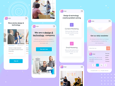 Agency - Design and Technology Agency Responsive Concept! 2k20 agency agency app agency branding agency web conceptual creative design agency kshuvon3 responsive responsive design technology agency tranding typography ui design user experience user interface ux ui web webdesign