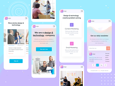Agency - Design and Technology Agency Responsive Concept! 2k20 agency agency app agency branding agency web conceptual creative design agency kshuvon3 responsive responsive design technology agency tranding typography ui design user experience user interface ux ui web webdesign