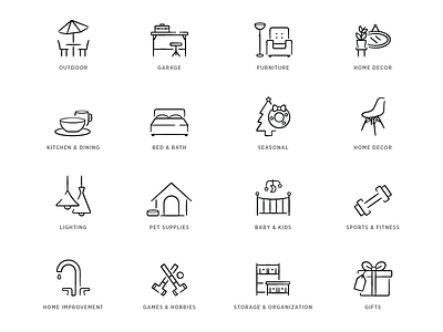 Category Icons Designs Themes Templates And Downloadable Graphic Elements On Dribbble