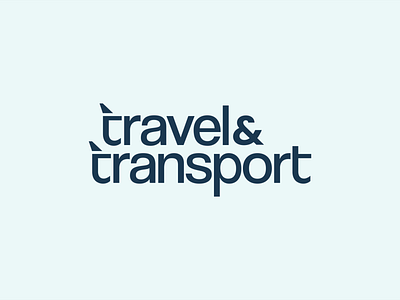 Travel & Transport logo concept airplane branding design logo logo design luxury modern plane plane logo transport transportation transportation logo travel travel agency travel logo traveling typography