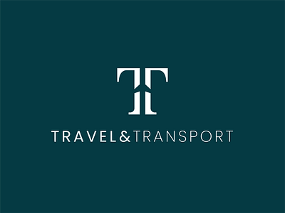 Travel & Transport logo concept airplane branding high end logo logo design luxury modern monogram plane serif t transport transport logo transportation transportation logo travel travel agency travel logo traveling