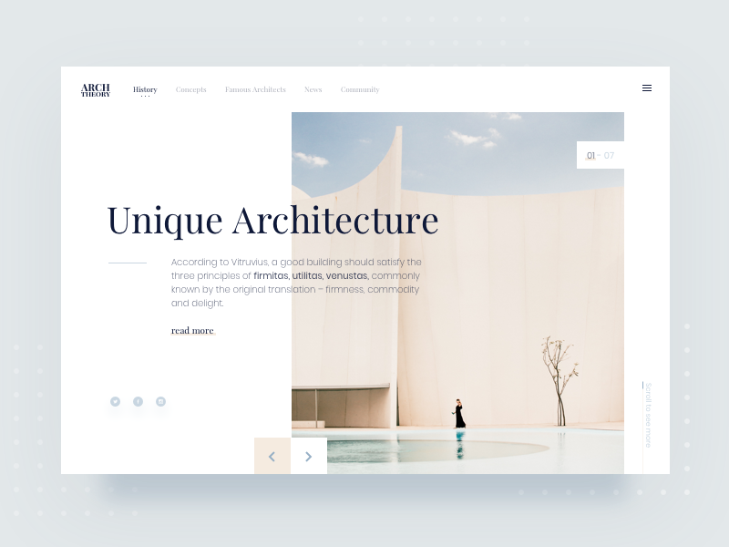 Unique Architecture by Kamil Tatol on Dribbble