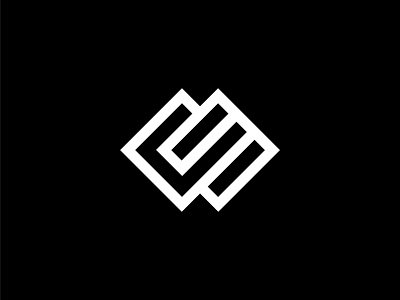 C + E Monogram black black and white brand branding c and e clean design design studio icon mark logo mark modern monogram sleek typography white