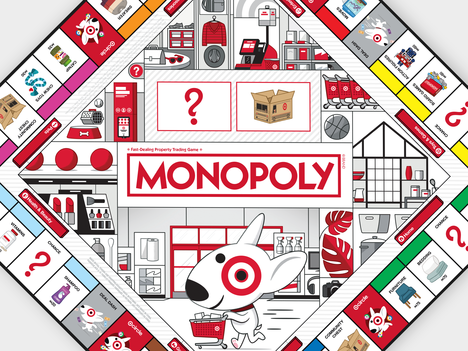 Monopoly: Target Edition by Danielle Sharples on Dribbble