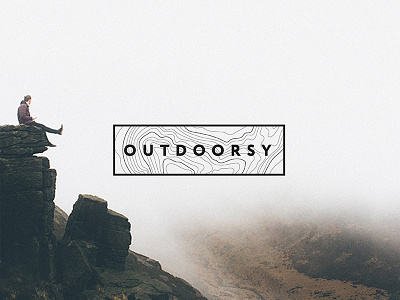 Outdoorsy Branding adventure branding camping hiking logo mountains outdoors outdoorsy outside travel wanderlust web design