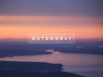Outdoorsy Brand Identity acadia adventure brand identity camping hiking logo national parks outdoorsy ui design