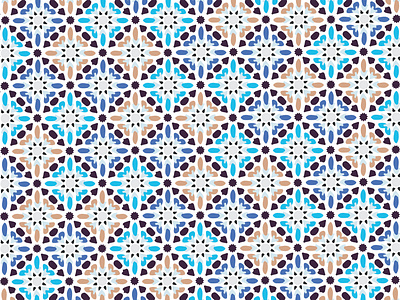 Moroccan Pattern abstract geometric morocco pattern pattern design shape textile print tile