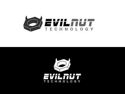 Evilnut Logo English version branding identity illustration logo logo design logotype