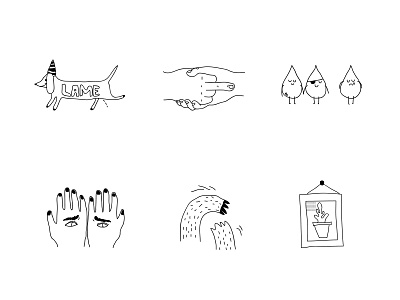 Random Doodles pt.1 art doddle drawing hand drawn illustration sketch vector