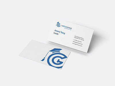IGC Education Business Card v.2 branding business card design identity illustration logo