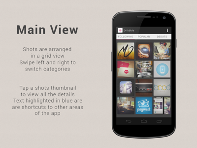 Android App Concept android app concept dribbble