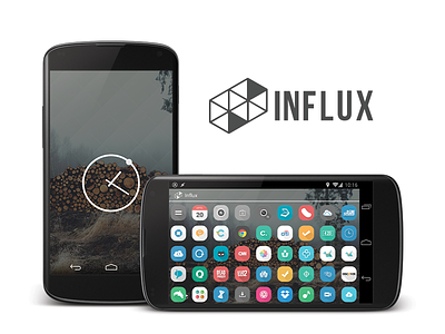 Approaching release... android arandompackage clean icons influx pixel perfect