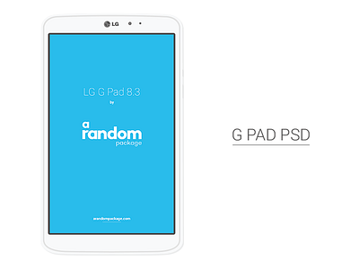 LG G Pad 8.3 PSD