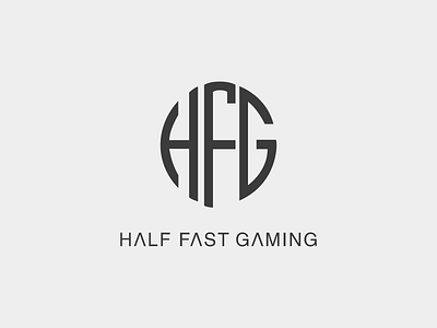 Hfg Concept Two custom gaming geek identity logo monogram ish