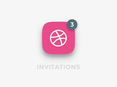 Dribbble Invitations draft dribbble icon invites montserrat players superellipse typography