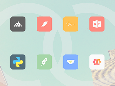 Éternel Update android app design eternel icons