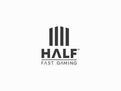 Half Fast Gaming Logo Redesign brand brand design clean design logo minimal typography