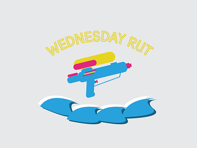 Wednesday Rut design flat design illustration tshirt